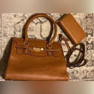 Hermes style purse